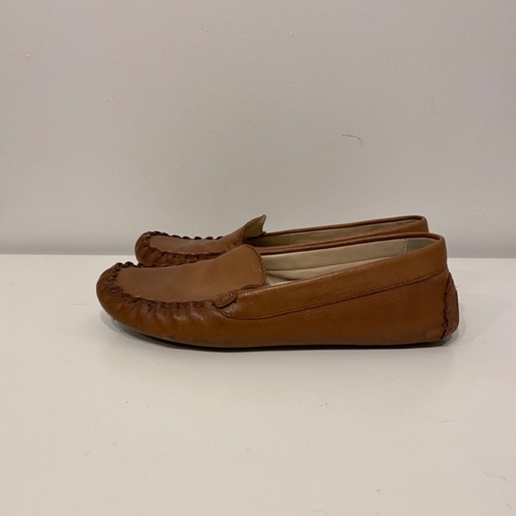 Cole Haan Evelyn Soft Leather Brown Old Money Drivers Loafers Size 7.5 - Picture 3 of 7